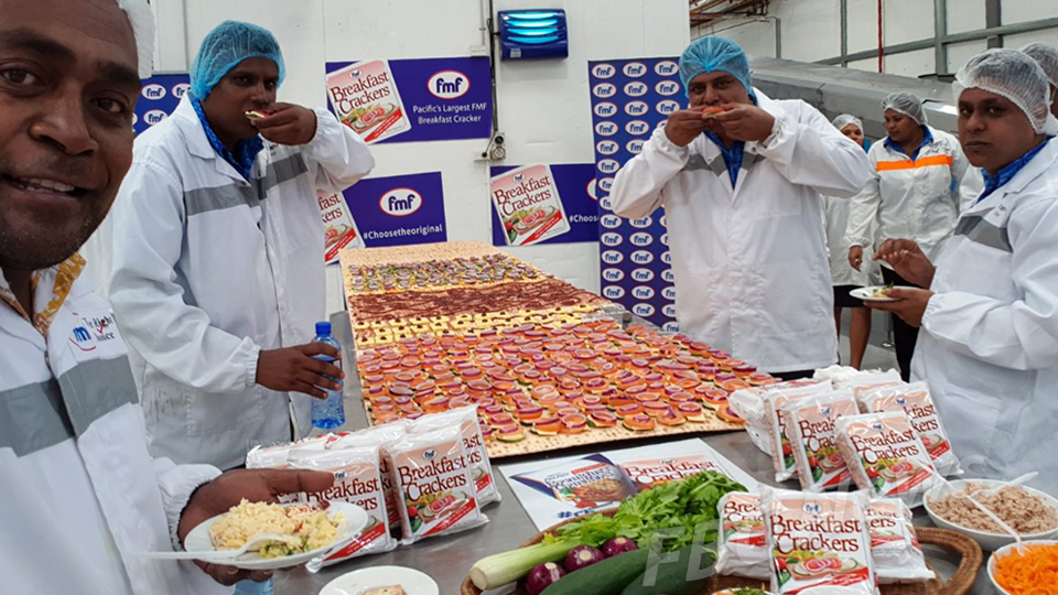 Fiji takes on global biscuit day with FMF holding a gigantic bake off – FBC  News