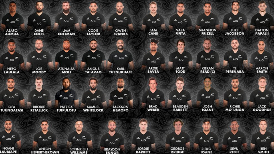 All Blacks Names