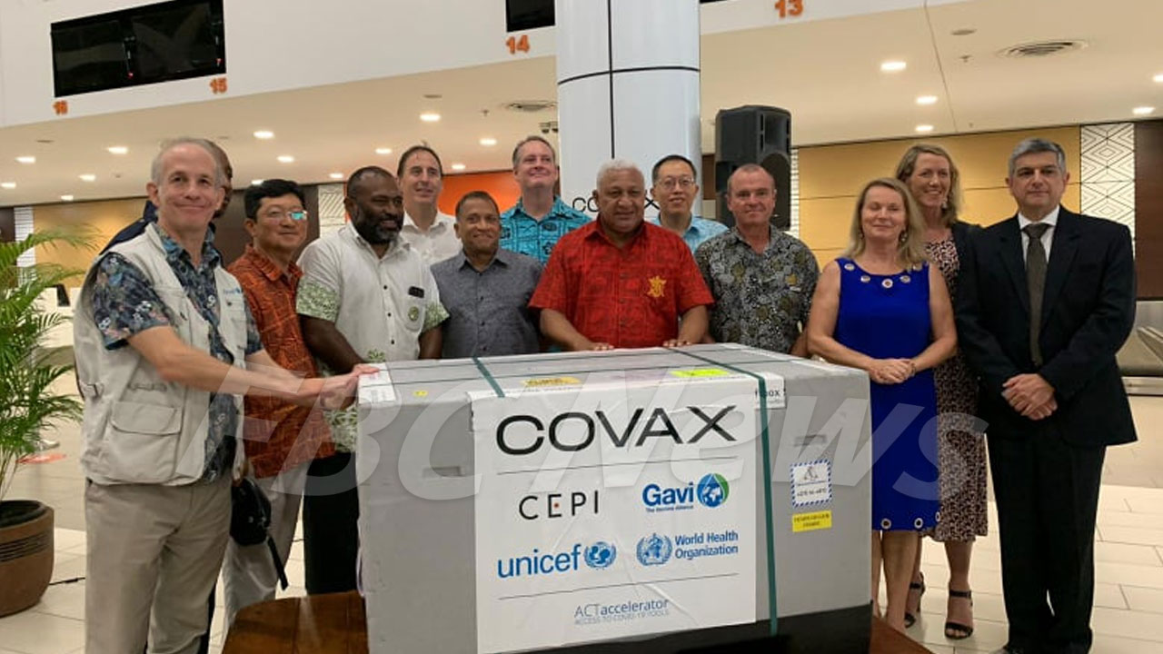 COVID-19 vaccine arrives in Nadi