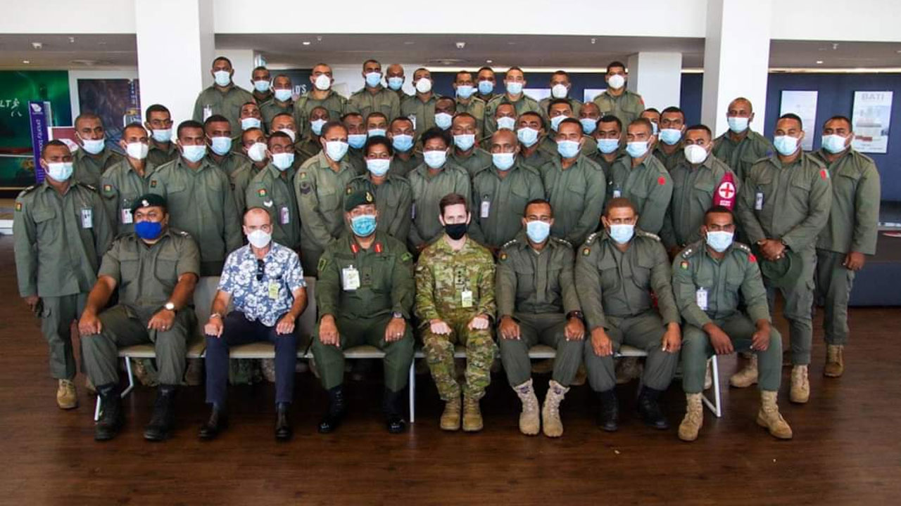 Tonga bound soldiers safe as they remain in isolation â€“ FBC News