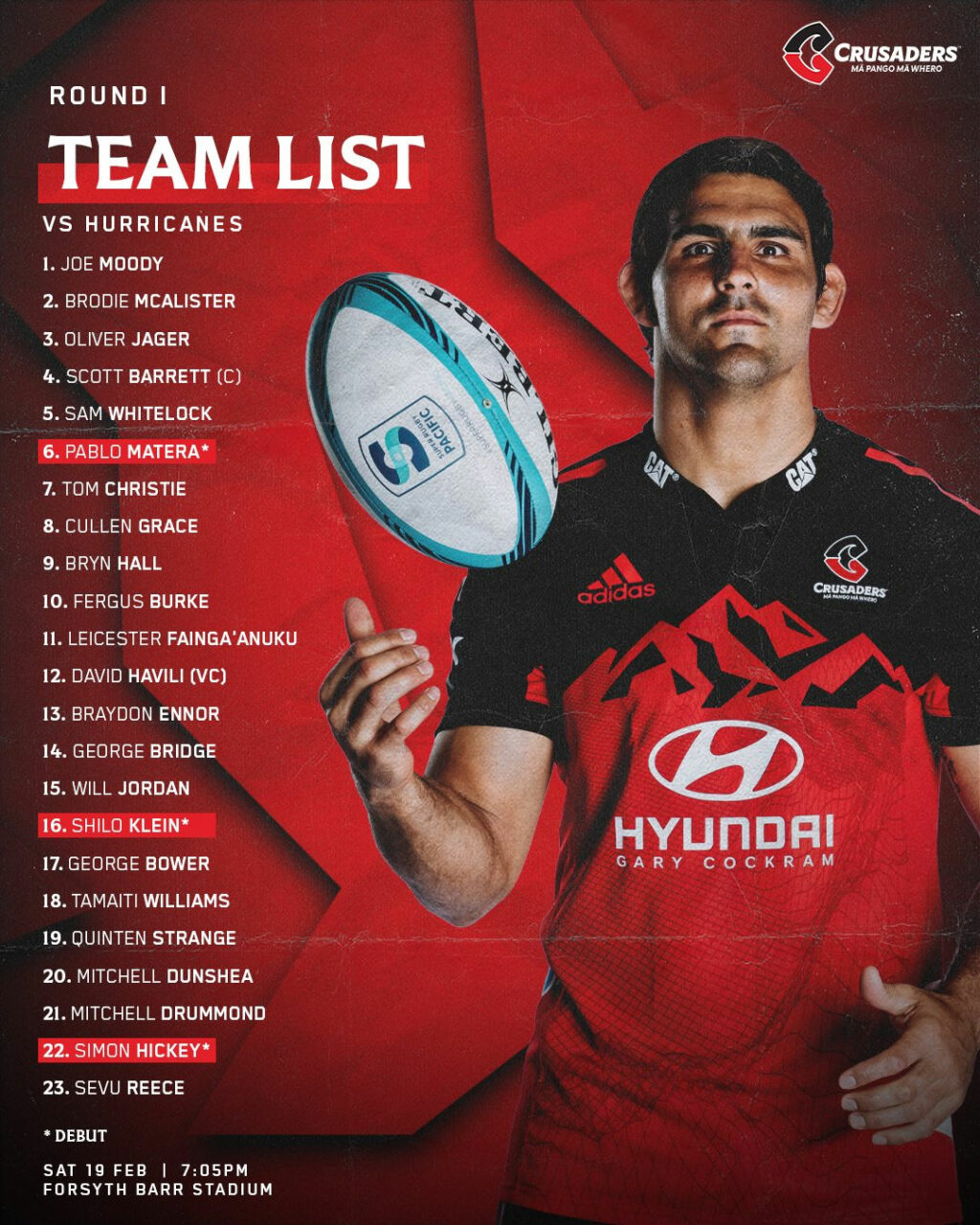 Reece and Bower in Crusaders setup FBC News