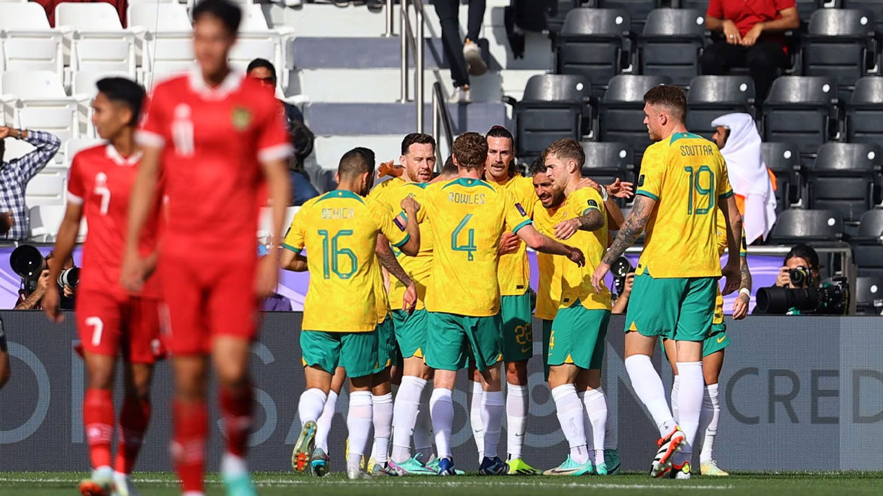 Australia menghancurkan Indonesia 4-0 dan lolos ke perempat final Piala Asia – FBC News