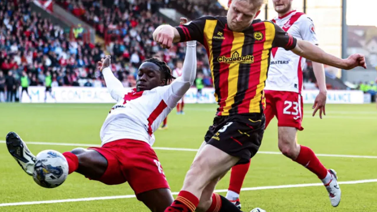 Airdrie And Partick Draw In Thrilling Playoff First Leg