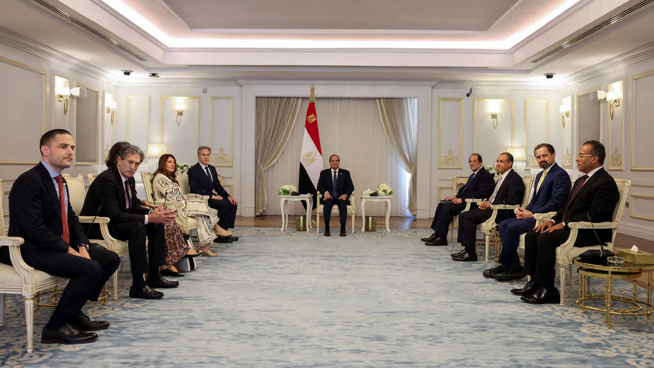 Blinken in Egypt seeking progress towards Gaza ceasefire deal