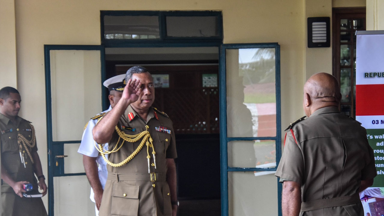 Speight’s release must not hold us back: RFMF Chief – FBC News