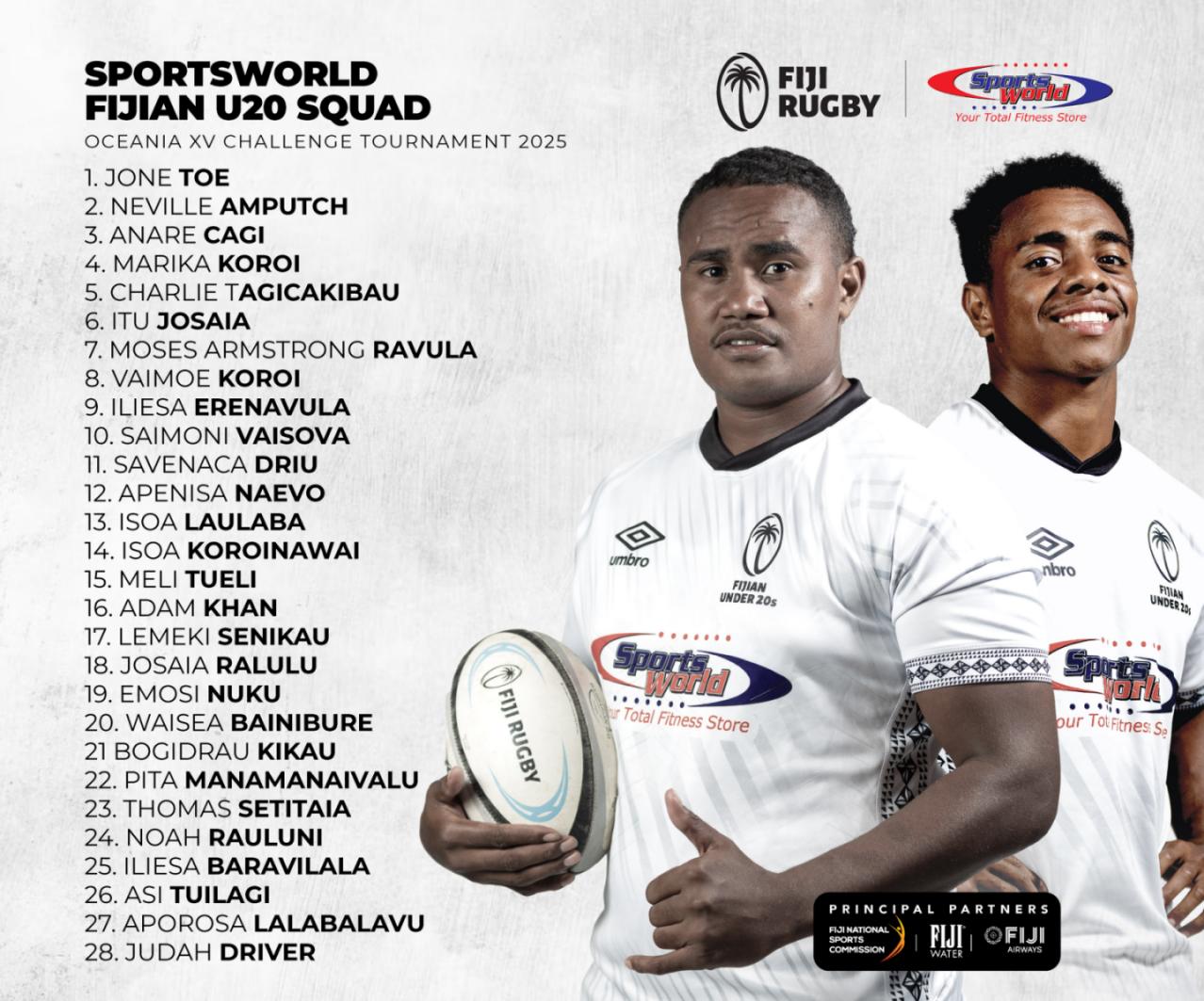 Younger Ravula named in Fiji U20 squad – FBC News