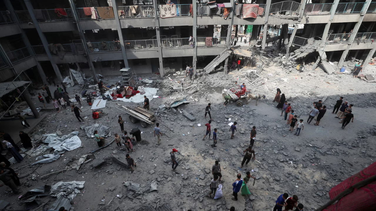 Israel strikes pound Gaza
