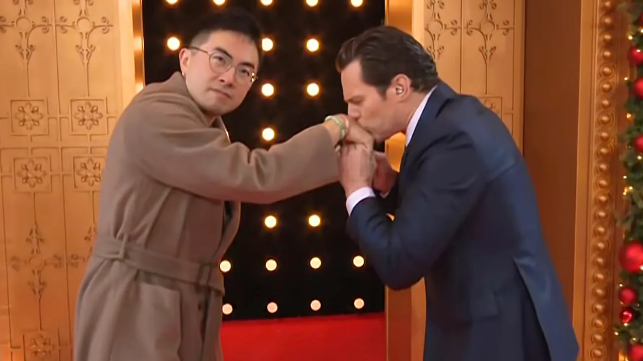 Groff and Yang perform ‘Beyond the Sea’ at Macy’s parade